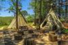 The Unguni Moon Tepee Camp