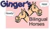 Ginger's Bilingual Horses