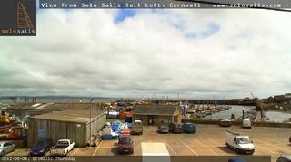 Newlyn webcam - Solo Sails webcam, England, Cornwall