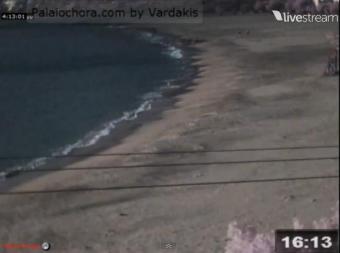 Paleochora webcam - Sandy Beach Hotel webcam, Crete, Chania