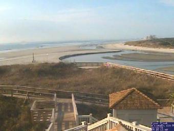 Myrtle Beach webcam - Ocean Creek Resort Inlet webcam, South Carolina, Horry County