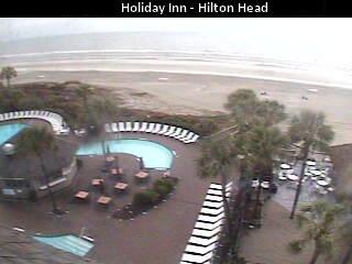 Hilton Head Island webcam - Holiday Inn Poolside webcam, South Carolina, Beaufort County