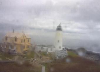 Biddeford webcam - Wood Island Lighthouse, Saco Bay webcam, Maine, York County