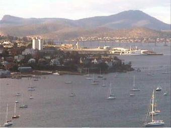 Hobart webcam - Wrest Point webcam, Tasmania, Division of Denison