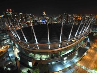 Vancouver webcam - BC Place Stadium Roof webcam, British Columbia, British Columbia