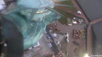 New York webcam - Statue of Liberty Crown webcam, New York, New York