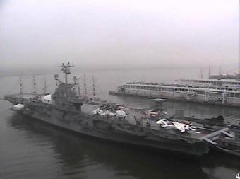 New York webcam - USS Intrepid webcam, New York, New York