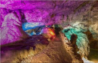 Wells webcam - Wookey Hole Caves webcam, England, Somerset