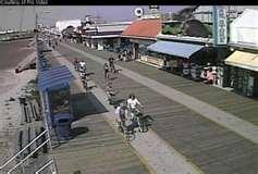 Wildwood webcam - Wildwood Boardwalk South webcam, New Jersey, Cape May County