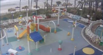 Panama City Beach webcam - Holiday Inn Resort Aqualand webcam, Florida, Bay County