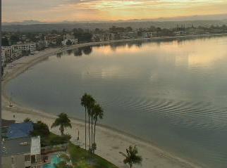 Mission Bay webcam - Catamaran Resort Hotel and Spa webcam, California, San Diego