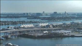 Miami webcam - Port of Miami webcam, Florida, Miami-Dade County