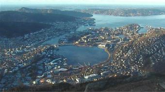 Bergen webcam - Ulriken panorama webcam, Midhordland, Hordaland