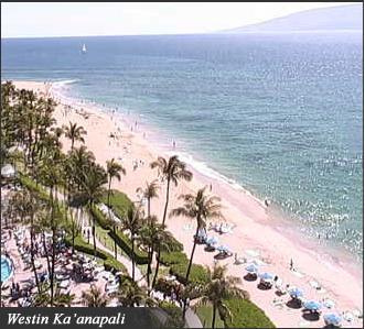 Kaanapali webcam - Kaanapali Beach South webcam, Hawaii, Maui County