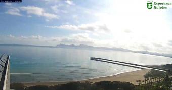 Mallorca webcam - Majorca Playa de Muro webcam, Balearic Islands, Majorca