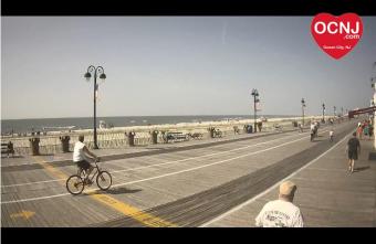 Ocean City webcam - 9th and Boardwalk Ocean City webcam, New Jersey, Cape May County