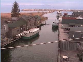 Leland webcam - The Cove Leland webcam, Michigan, Leelanau County
