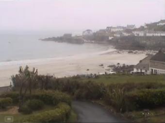 Coverack webcam - The Bay Hotel webcam, England, Cornwall