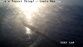 Surf City webcam - Lewis Realty webcam, North Carolina, Topsail Island