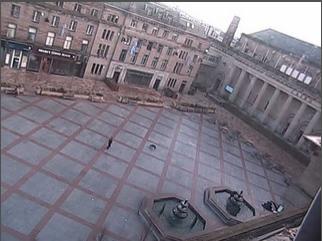 Dundee webcam - Dundee City Square webcam, Scotland, Central Lowlands