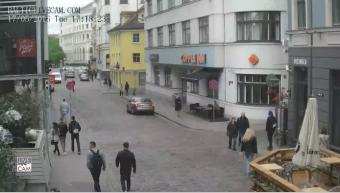 Riga webcam - Audeju Street Old Town Riga webcam, Riga, Riga