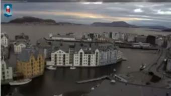 Alesund webcam - Port Alesund webcam, Vestlandet, More og Romsdal