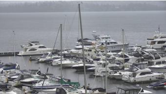 Kirkland webcam - Carillon Point Marina E Dock webcam, Washington, King County