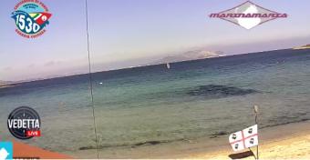 Olbia webcam - Sardinia Kite School webcam, Sardinia, Sardinia