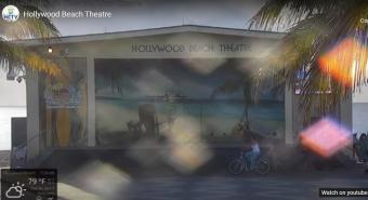 Hollywood webcam - Hollywood Beach Theatre webcam, Florida, Broward County