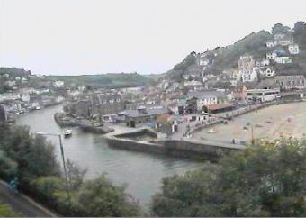 Looe webcam - Looe up river view webcam, England, Cornwall