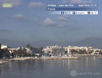 Antibes webcam - Antibes webcam, Provence-Alpes-Cote d'Azur, Alpes-Maritimes