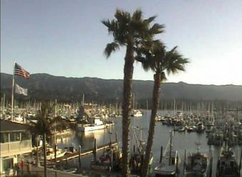 Santa Barbara webcam - Santa Barbara Yacht Club webcam, California, Santa Barbara County 
