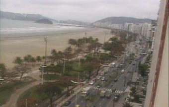 Santos webcam - Praia de Santos webcam, Sao Paulo, Sao Paulo