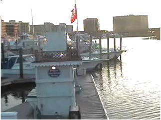 Virginia Beach webcam - Rudee's Restaurant & Raw Bar Dock - Virginia Beach webcam, Virginia, Hampton Roads