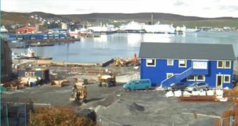 Shetland webcam - Building of Mareel - Shetland webcam, Scotland, Shetland Islands