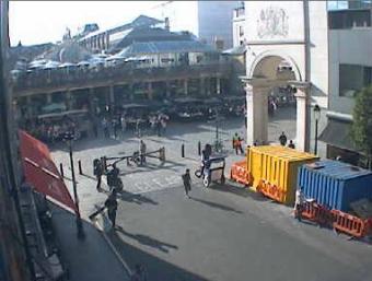 London webcam - Covent Garden from Belushi's Bar webcam, London, Inner London