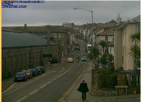 Penzance webcam - Cliff Hotel Street webcam, England, Cornwall