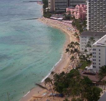 Waikiki webcam - Kuhio Beach webcam, Hawaii, Honolulu County