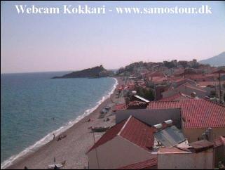 Kokkari webcam - Kokkari Beach webcam, North Aegean, Samos