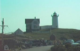 York webcam - York Nubble Lighthouse webcam, Maine, York County