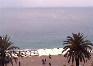 Nice webcam - Plage de Nice webcam, Provence-Alpes-Cote d'Azur, Alpes-Maritimes