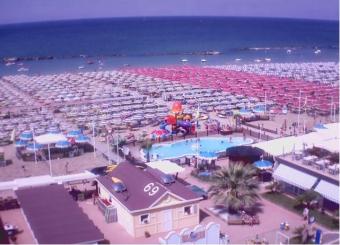 Cattolica webcam - Luxor Beach Hotel Cattolica webcam, Emilia-Romagna, Rimini