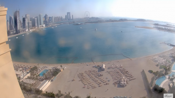Dubai webcam - Fairmont the Palm Jumeirah webcam, Southwest Asia, Persian Gulf