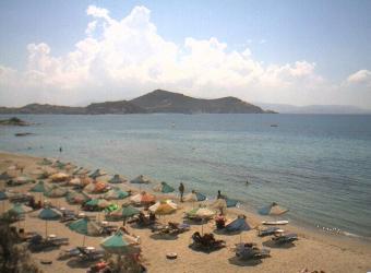 Naxos webcam - Beach Cafe, Naxos webcam, Cyclades, Cyclades