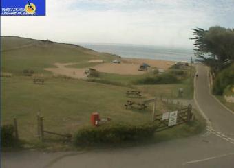 Seatown webcam - Golden Cap Holiday Park webcam, England, Dorset