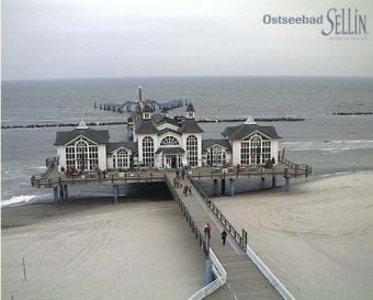 Sellin webcam - Sellin Pier webcam, Mecklenburg-Vorpommern, Ruegen