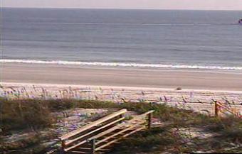Atlantic Beach webcam - Aqua East Surf Shop webcam, North Carolina, Carteret County
