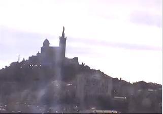 Marseille webcam - Marseille - Notre Dame de la Garde webcam, Provence-Alpes-Cote d'Azur, Bouches-du-Rhone