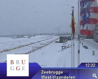 Zeebrugge webcam - Zeebrugge - West Flanderen webcam, Flanders, Bruges