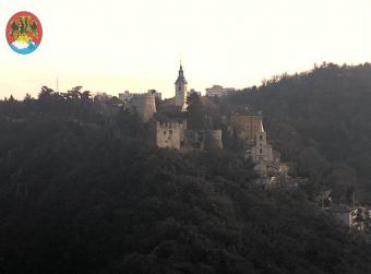 Rijeka webcam - Trsat Castle, Rijeka webcam, Primorje-Gorski kotar, Kvarner Bay